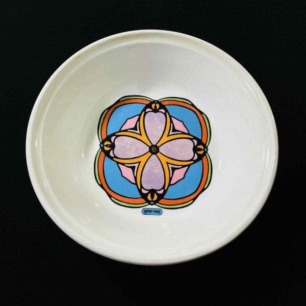 60s 70s Peter Max IROQUOIS社製 皿 ピーターマックス