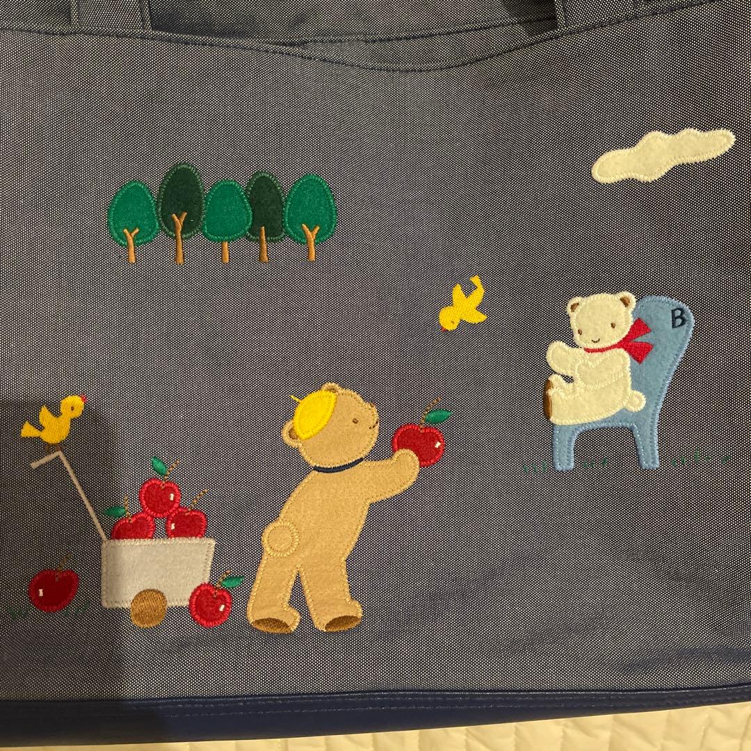 ファミリア　デニム刺繍マザーズバッグ　♡美品♡ 色々まとめて　最終値下げ