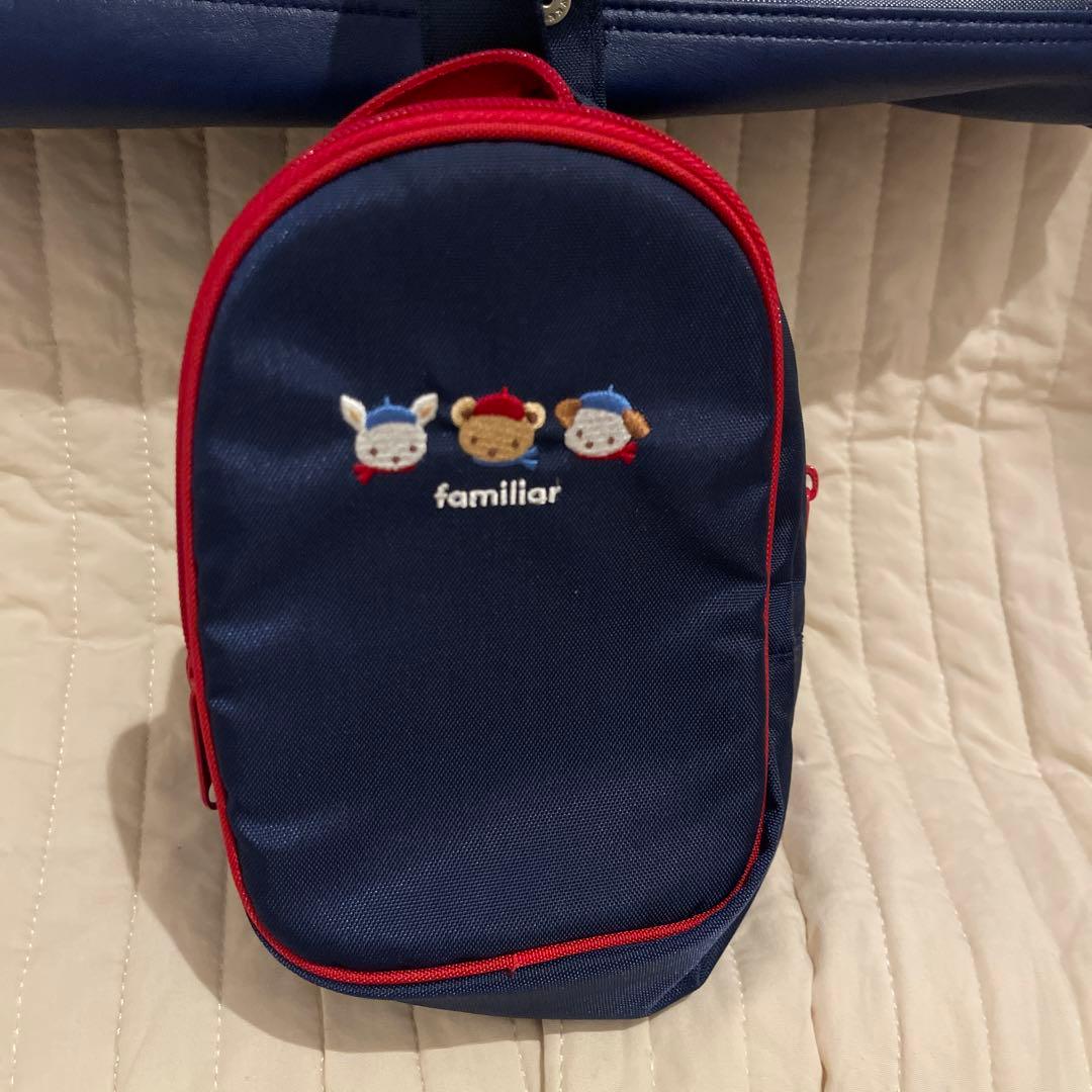 ファミリア　デニム刺繍マザーズバッグ　♡美品♡ 色々まとめて　最終値下げ