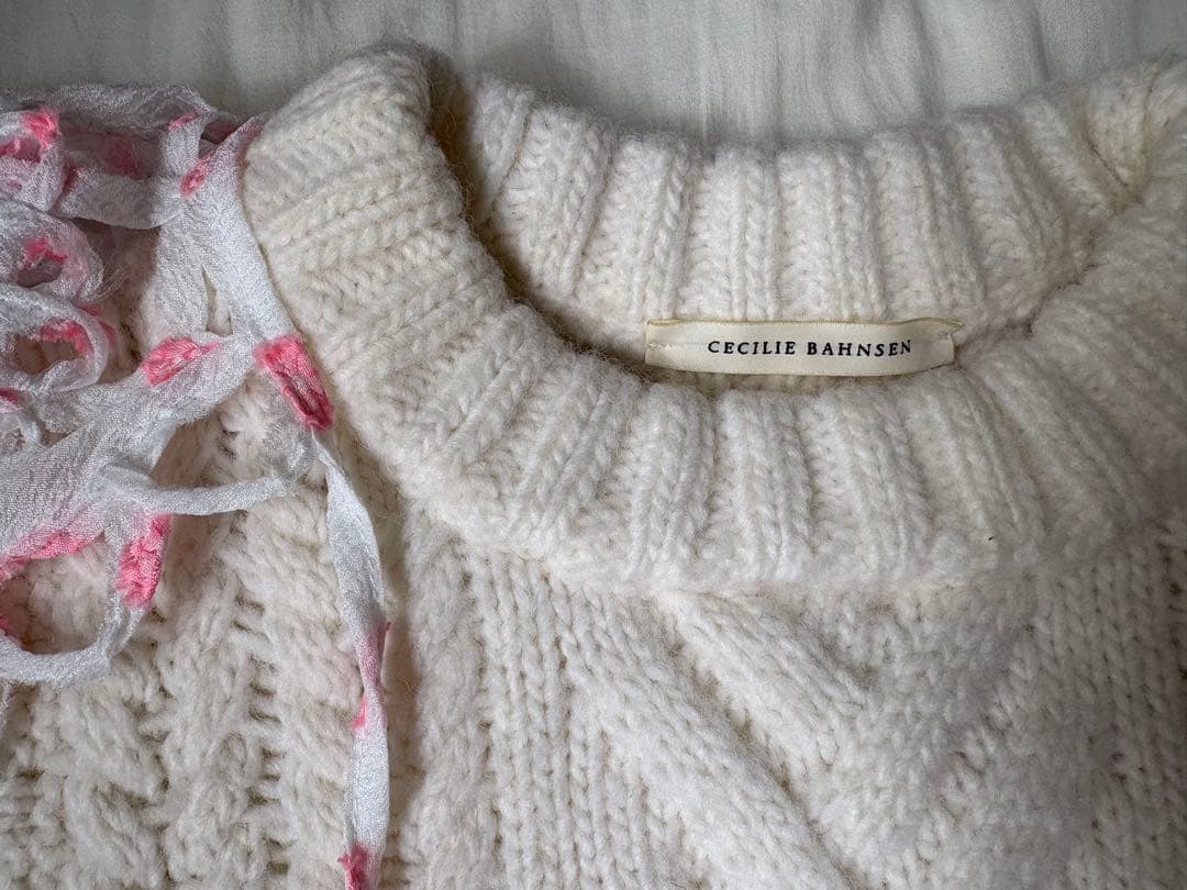 Cecilie Bahnsen セシリーバンセン BRYNLEE ニットベスト