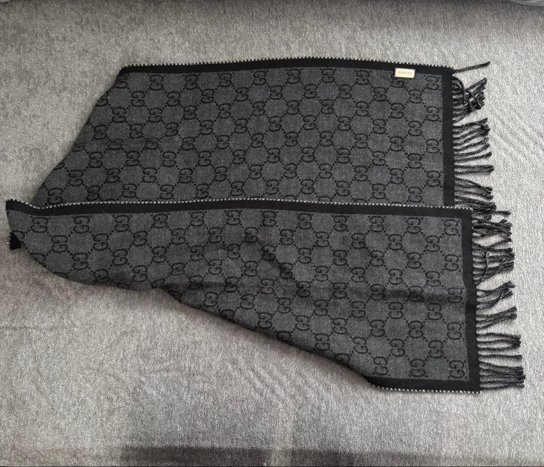 GUCCI マフラー リバーシブル