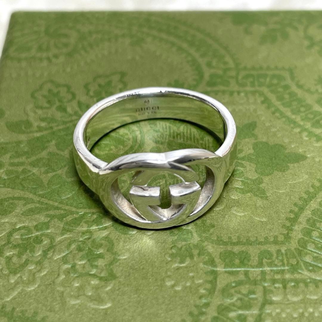 GUCCIグッチ インターロッキングGGリング　20号 メンズ/レディース