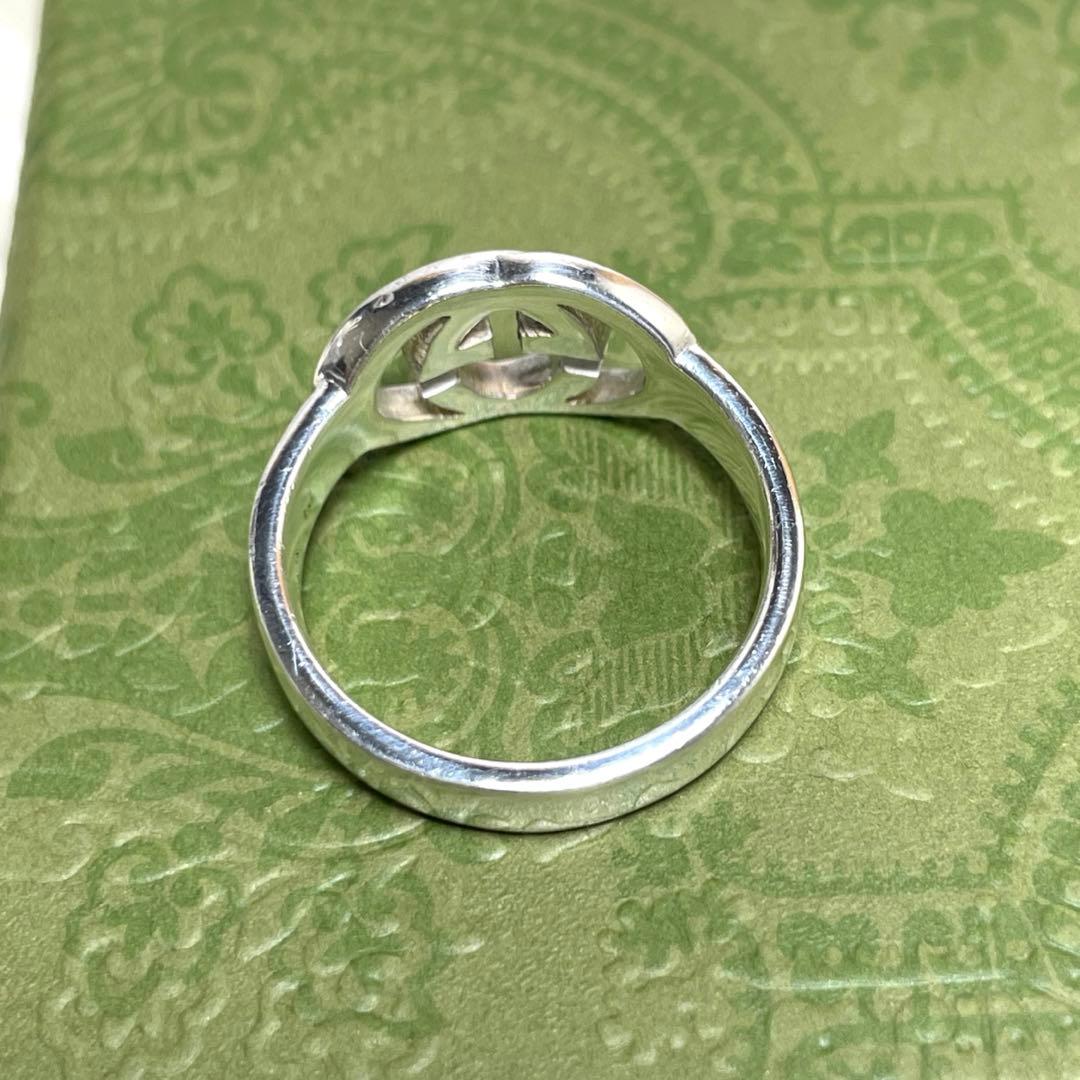 GUCCIグッチ インターロッキングGGリング　20号 メンズ/レディース