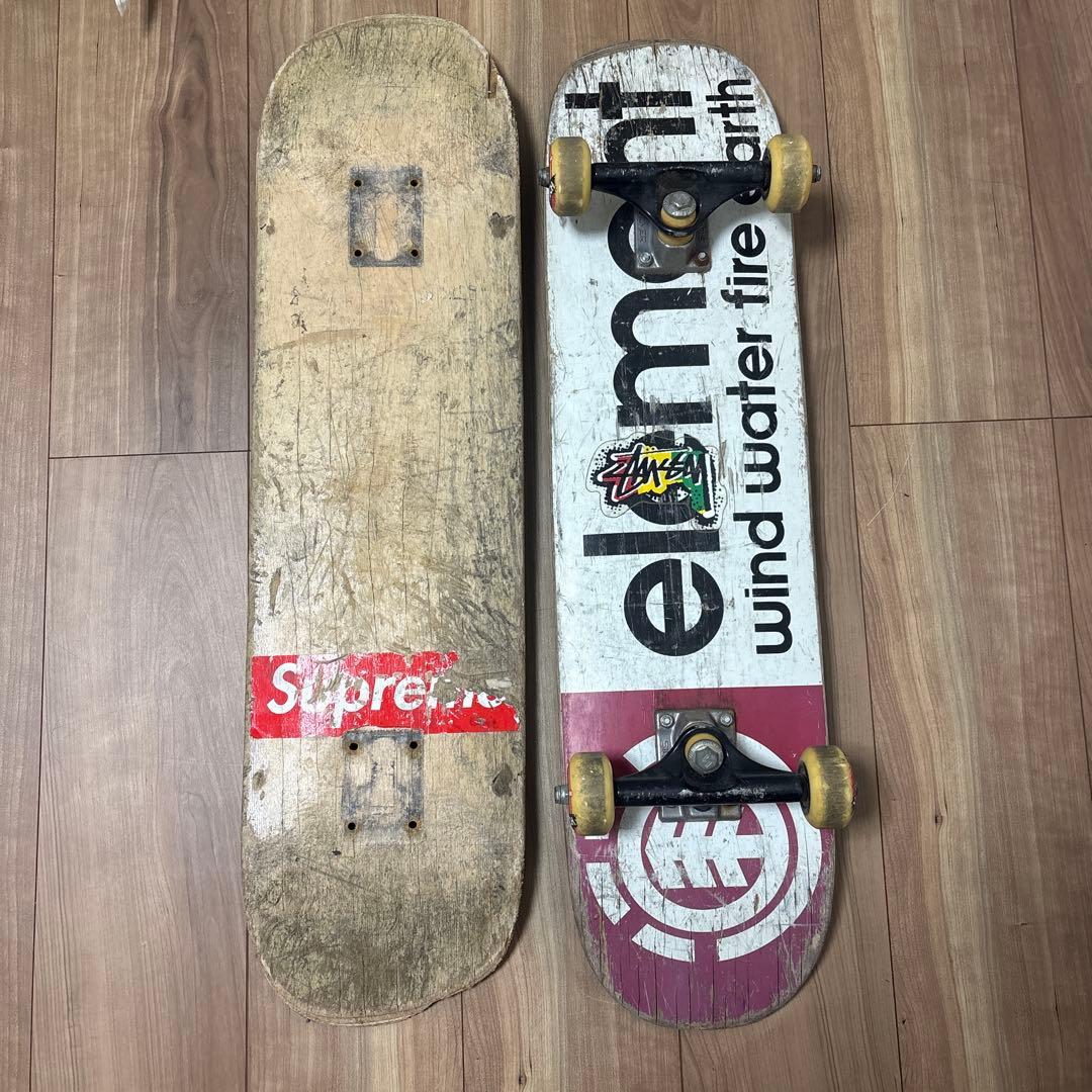 スケートボード コンプリート、デッキ 2枚セット