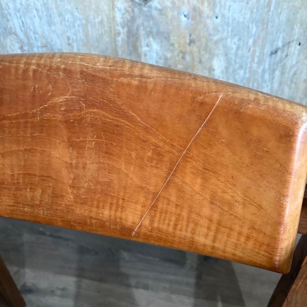 ラウンジチェア　チーク無垢材　つばきや クブンチェア