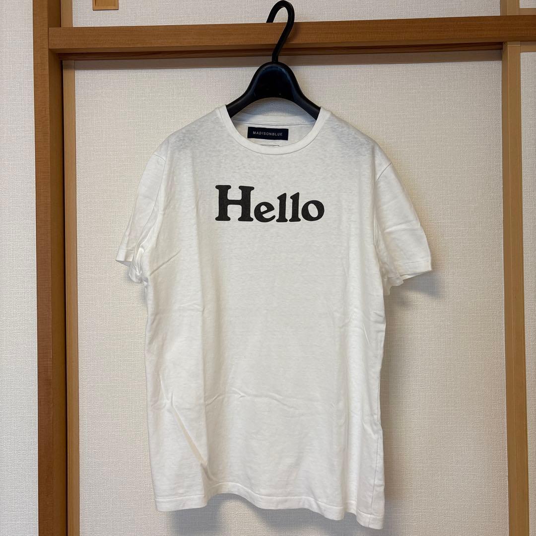 MADISONBLUE（HELLO）Tシャツ ホワイト サイズ01