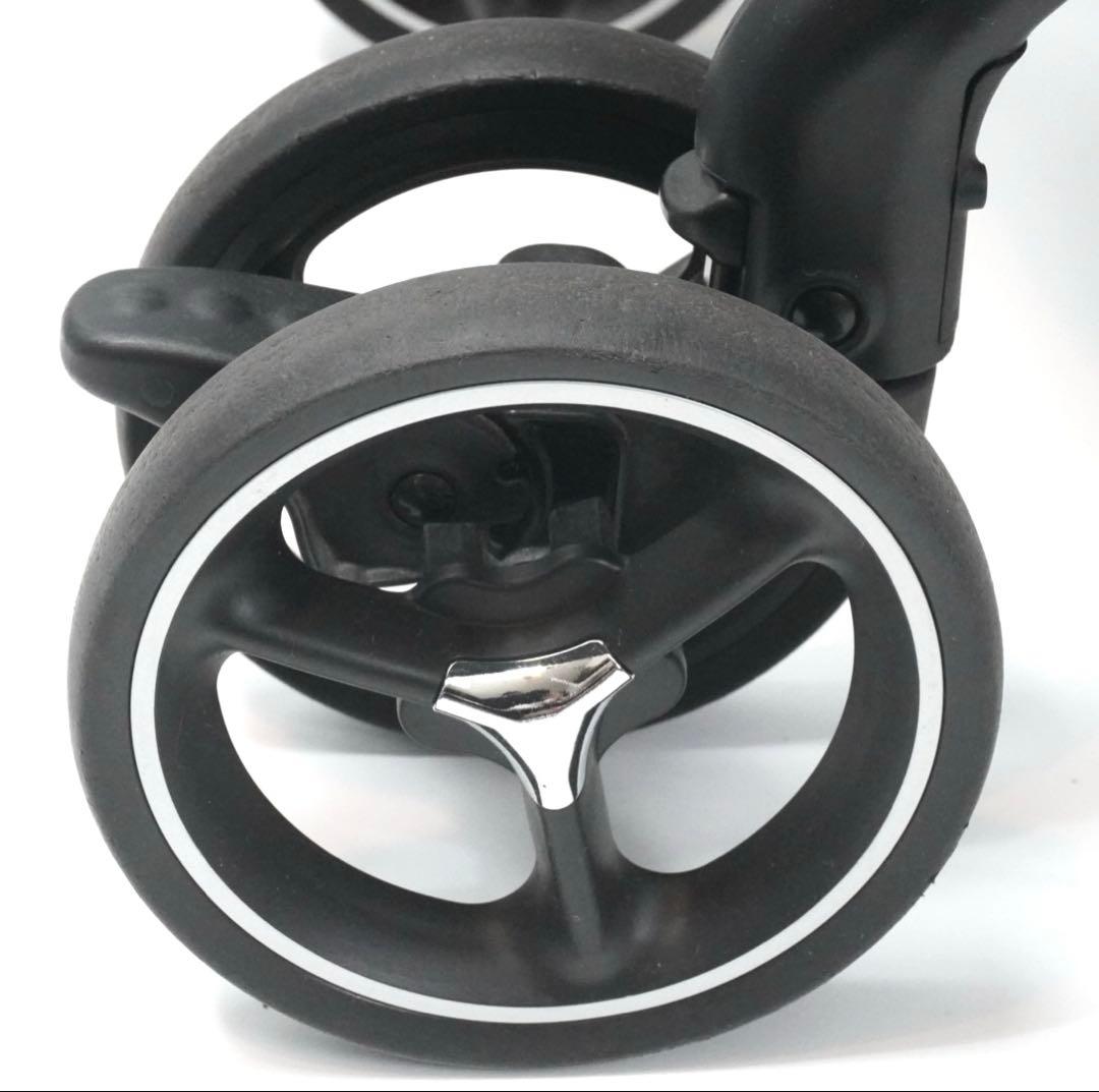 【美品】Aprica ラクーナ ビッテ クッション　ブルーアットル　ベビーカー