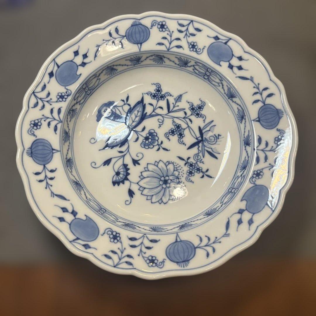 マイセン✨Meissen ブルーオニオン 未使用 23cm 皿