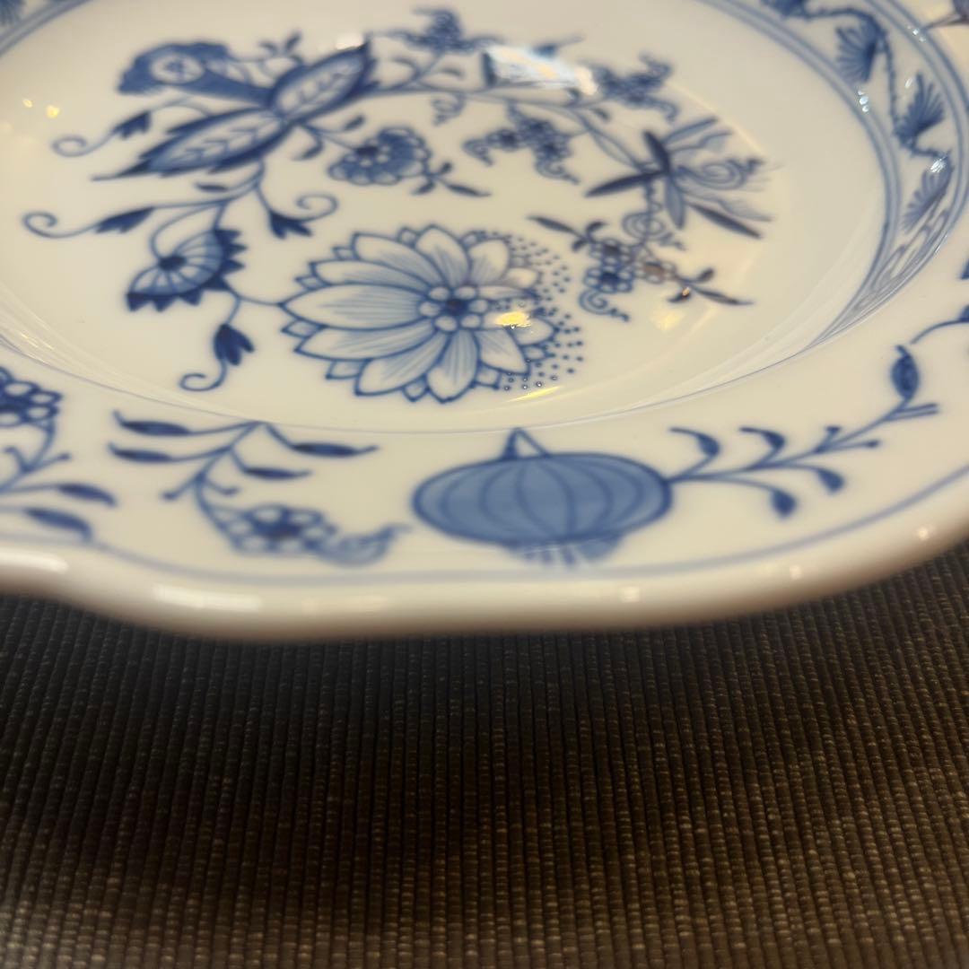 マイセン✨Meissen ブルーオニオン 未使用 23cm 皿