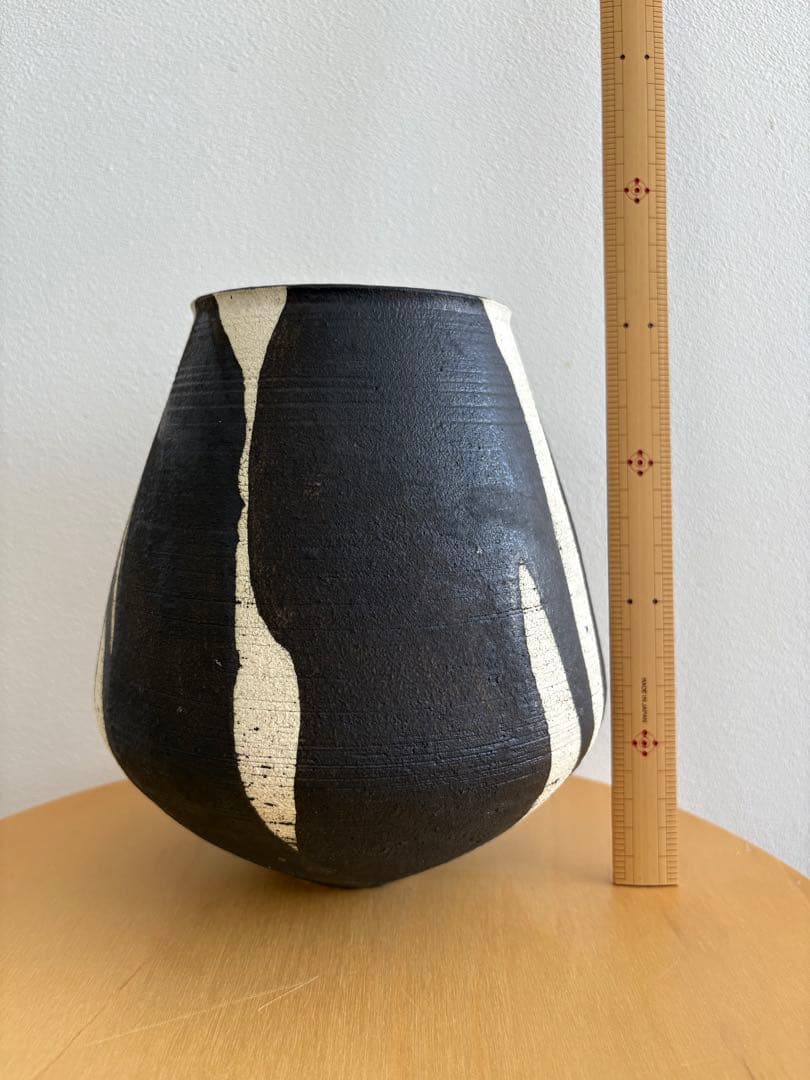 【値下げ】野口寛斎 Jomon Yakishime 花器 壺
