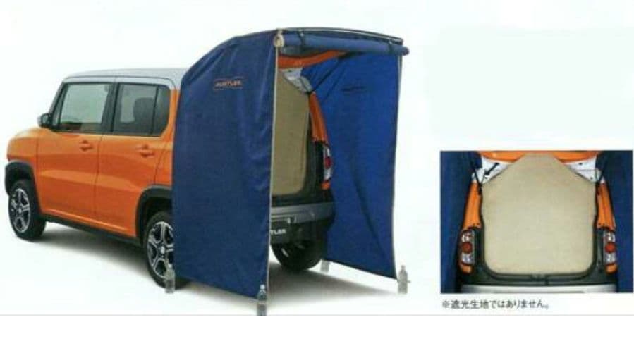スズキハスラー 純正カーテン＆タープセット