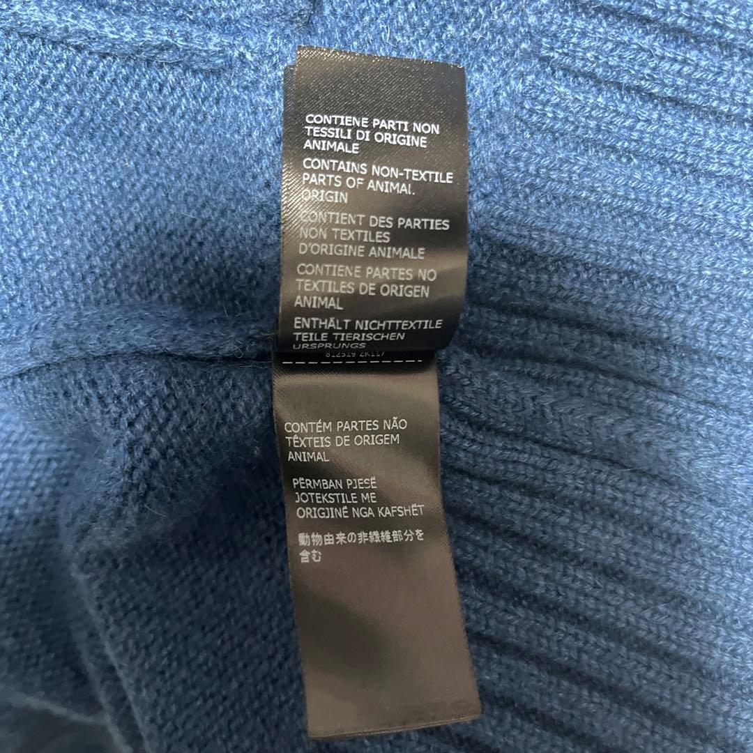 【最終値下げ】希少 ZANONE（ザノーネ）5ゲージカシミアスタンドカラーニット