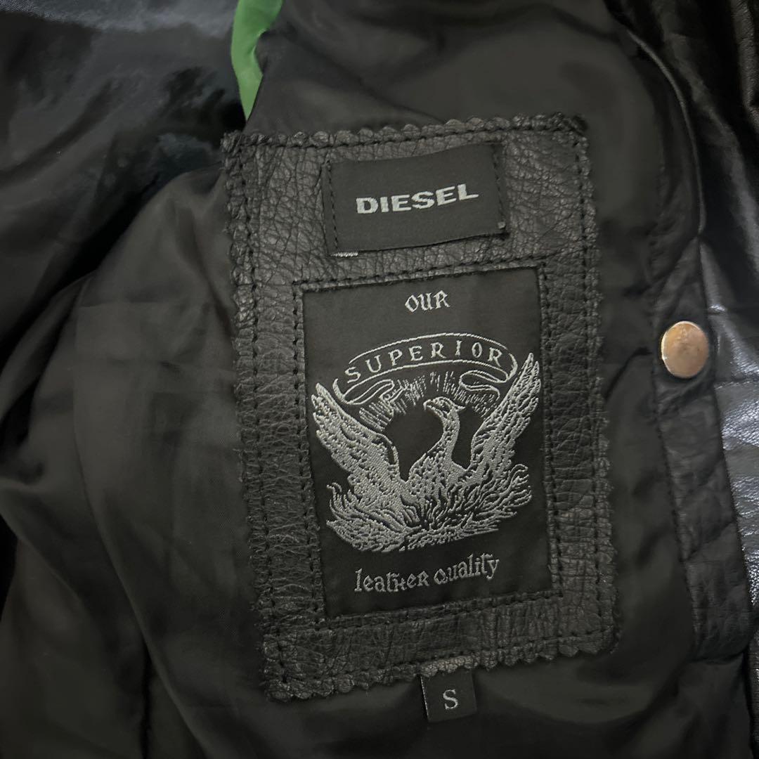 DIESEL フライングクーガー ブラックレザー
