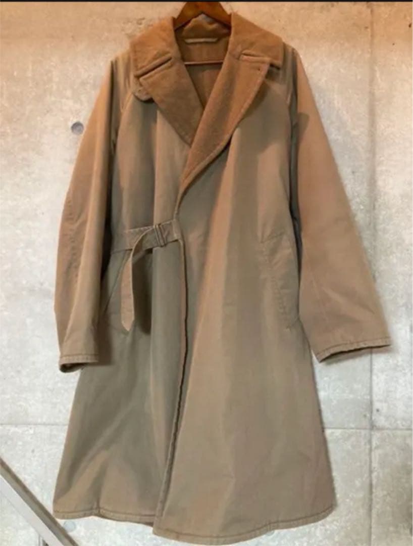 15aw COMOLI タイロッケンコート　サイズ2 ベージュ