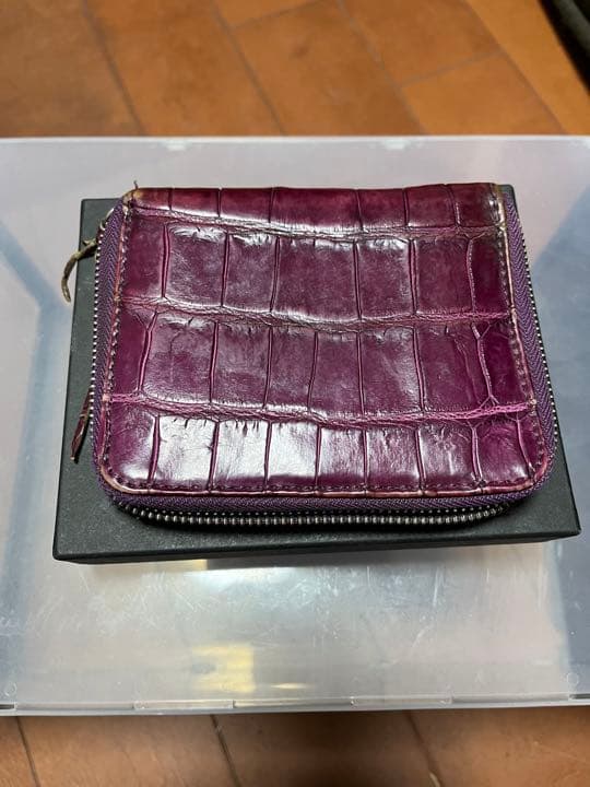 み*ん様 定価10万円以上！BRU NA BOINNE クロコウォレット　希少パ