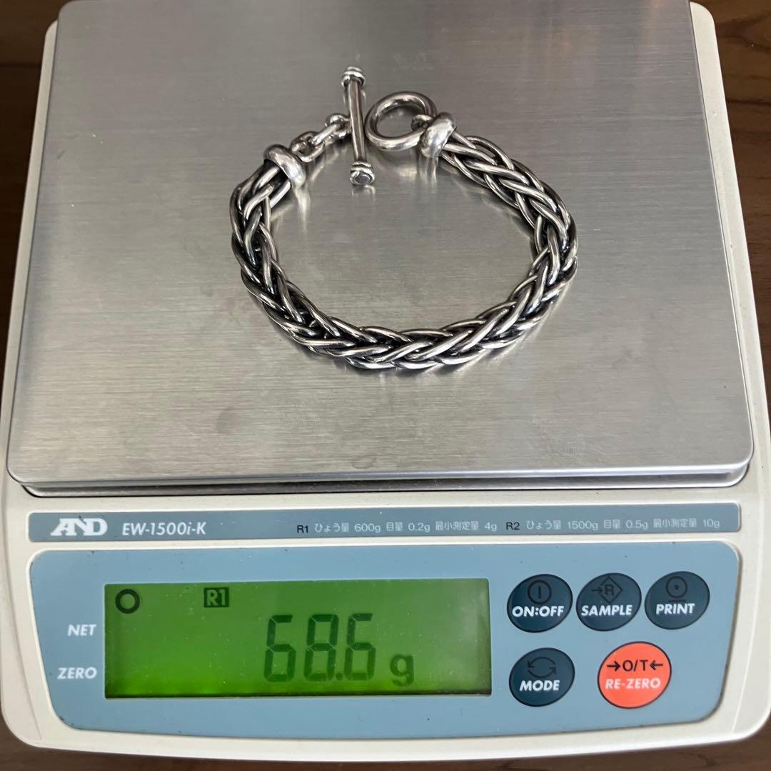 M*a様 重量級 シルバーブレスレット