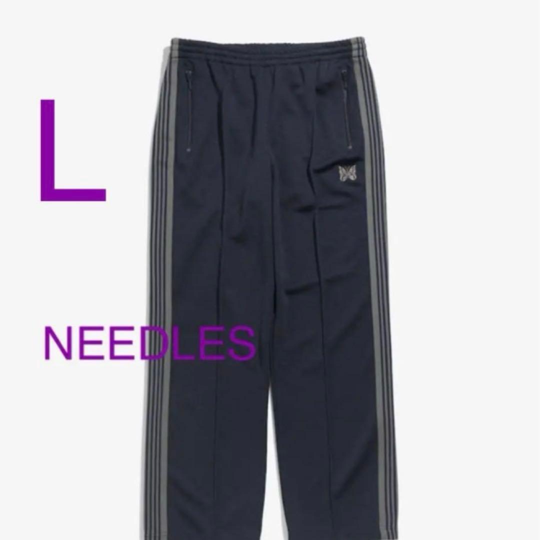 Needles トラックパンツ　ネイビー　ストレート　21aw
