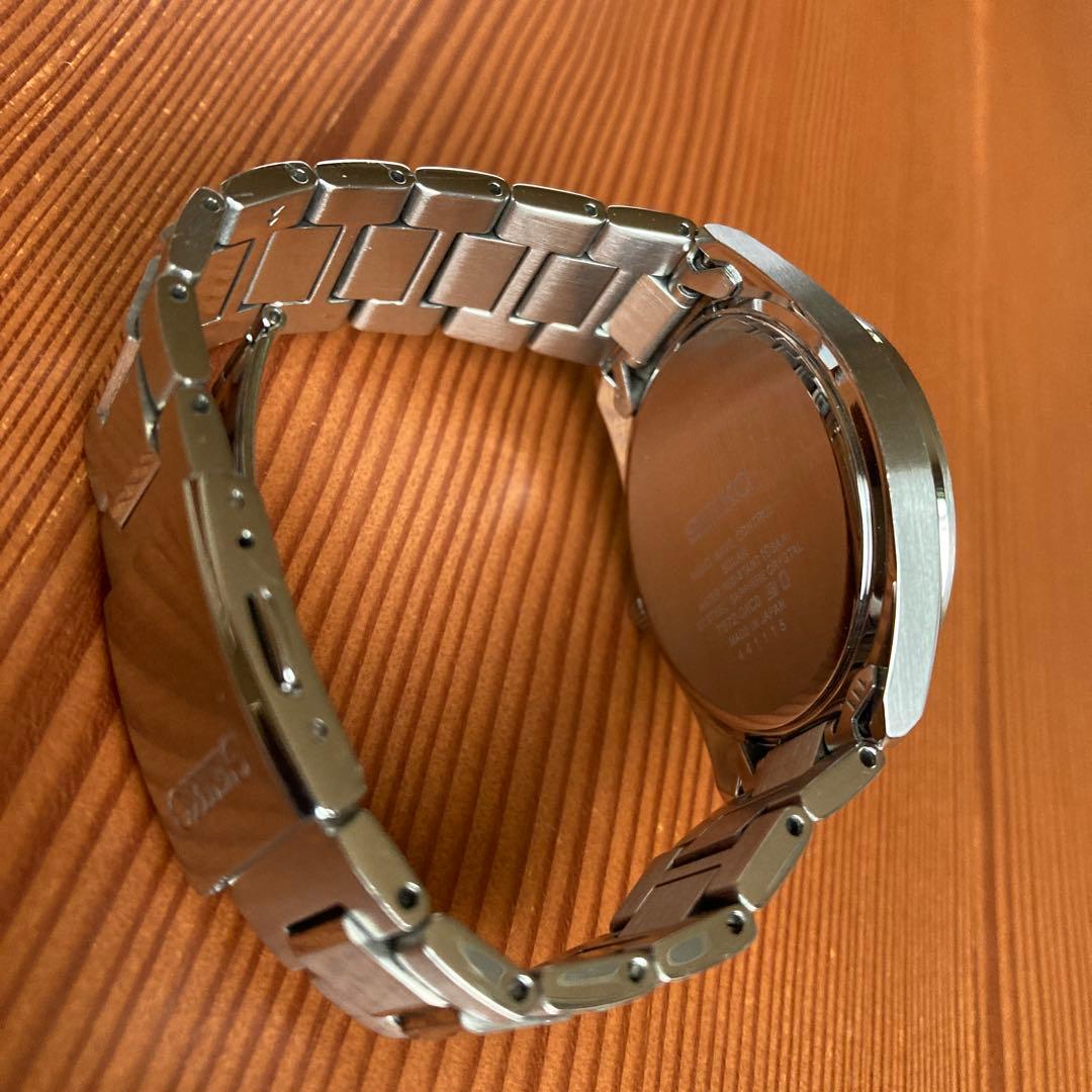 ２０２４年６月購入／セイコー／ＳＢＴＭ３２３ブラック／ソーラー／￥５１,７００