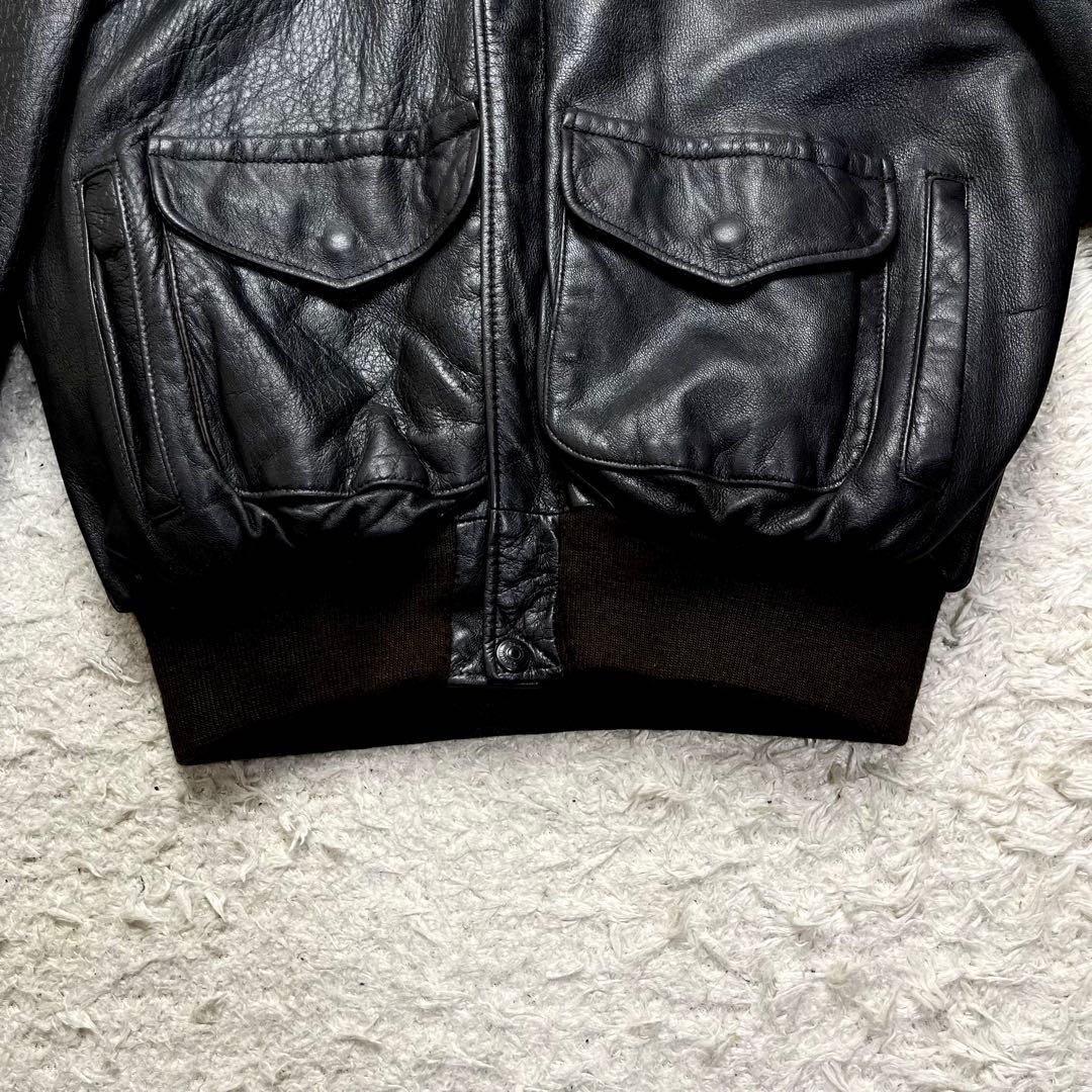 ✨2way/極美品/42インチ✨ショット A-2 G-1 レザージャケット