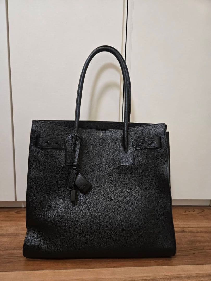 SAINT LAURENT サックドジュール ミディアム レザートート 付属品無