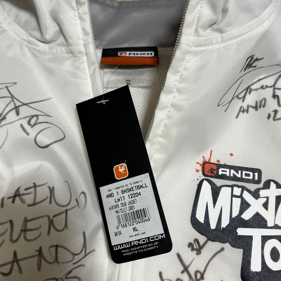 AND1ミックステープツアー2004 直筆サイン入りジャケット