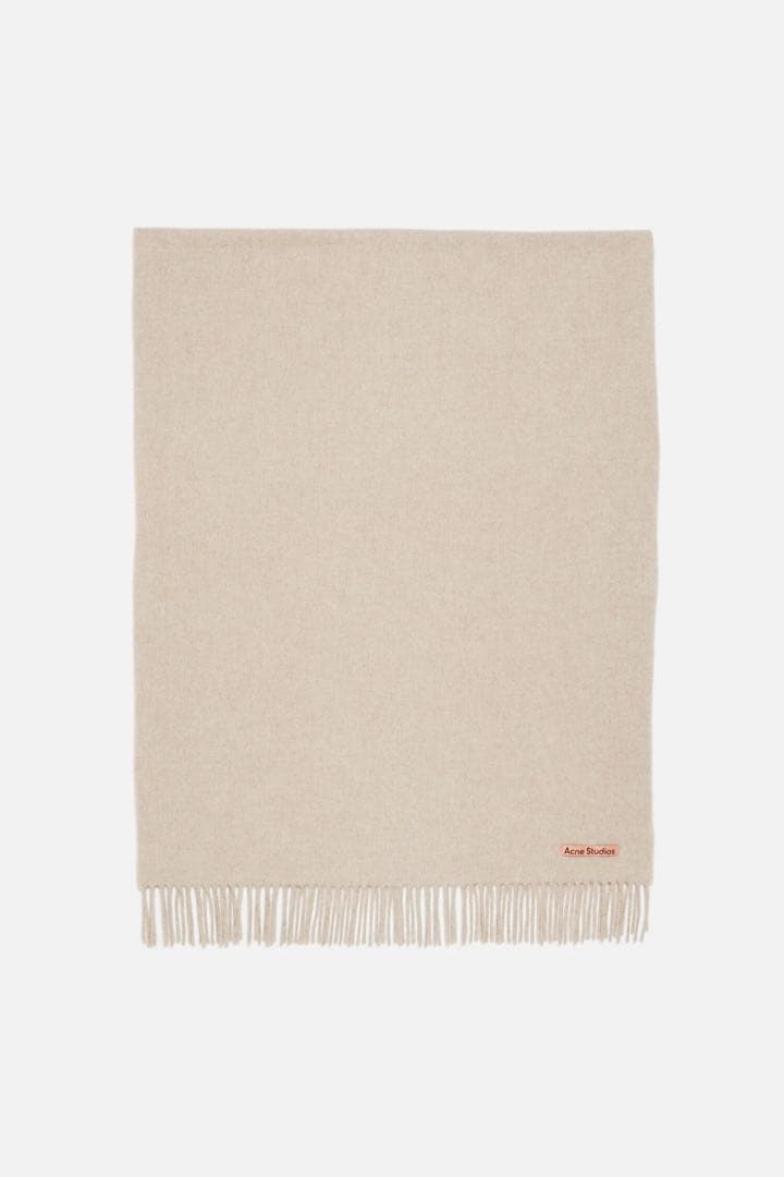 Acne Studios フリンジウールスカーフ(クリーニング済)