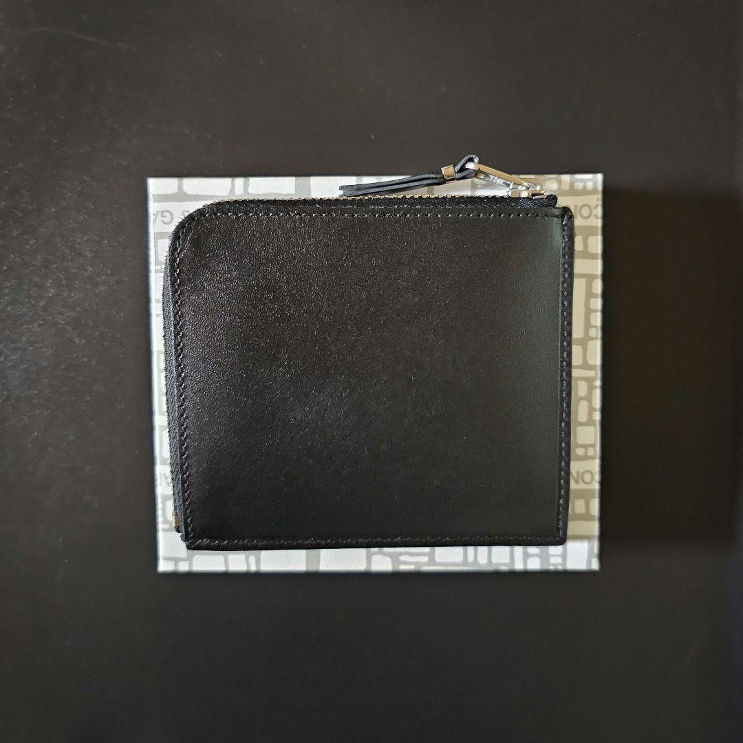 コムデギャルソン　シルバーアイレットウォレット　Lジップ