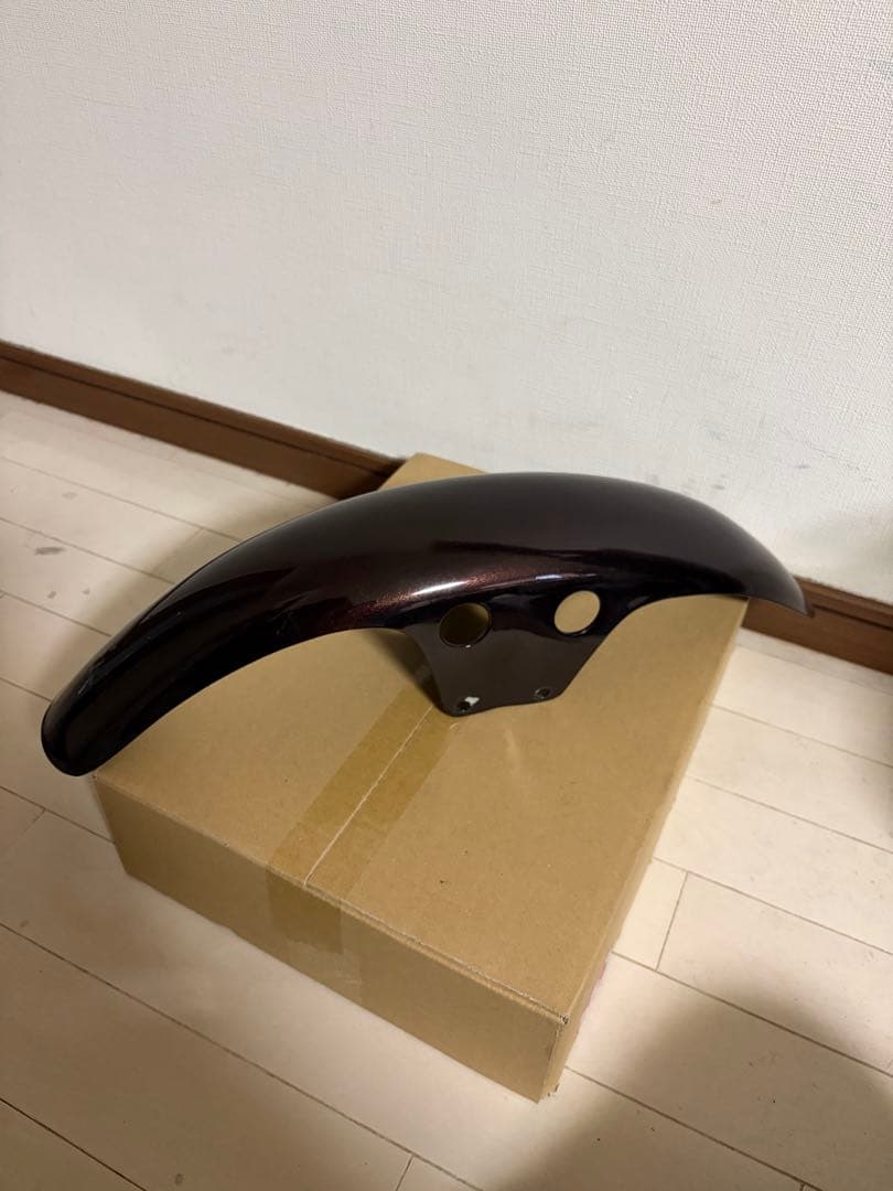 Z1 JMCフロントフェンダー　火の玉カラー