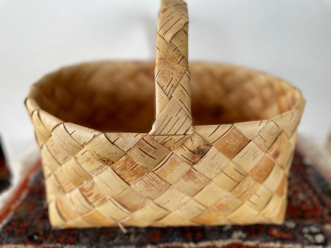 白樺かご　特大サイズ