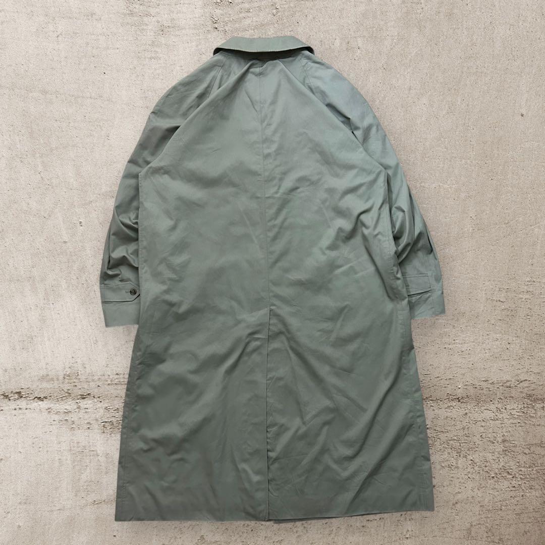 【希少】90sイングランド製バーバリーロンドンバルマカンコート古着