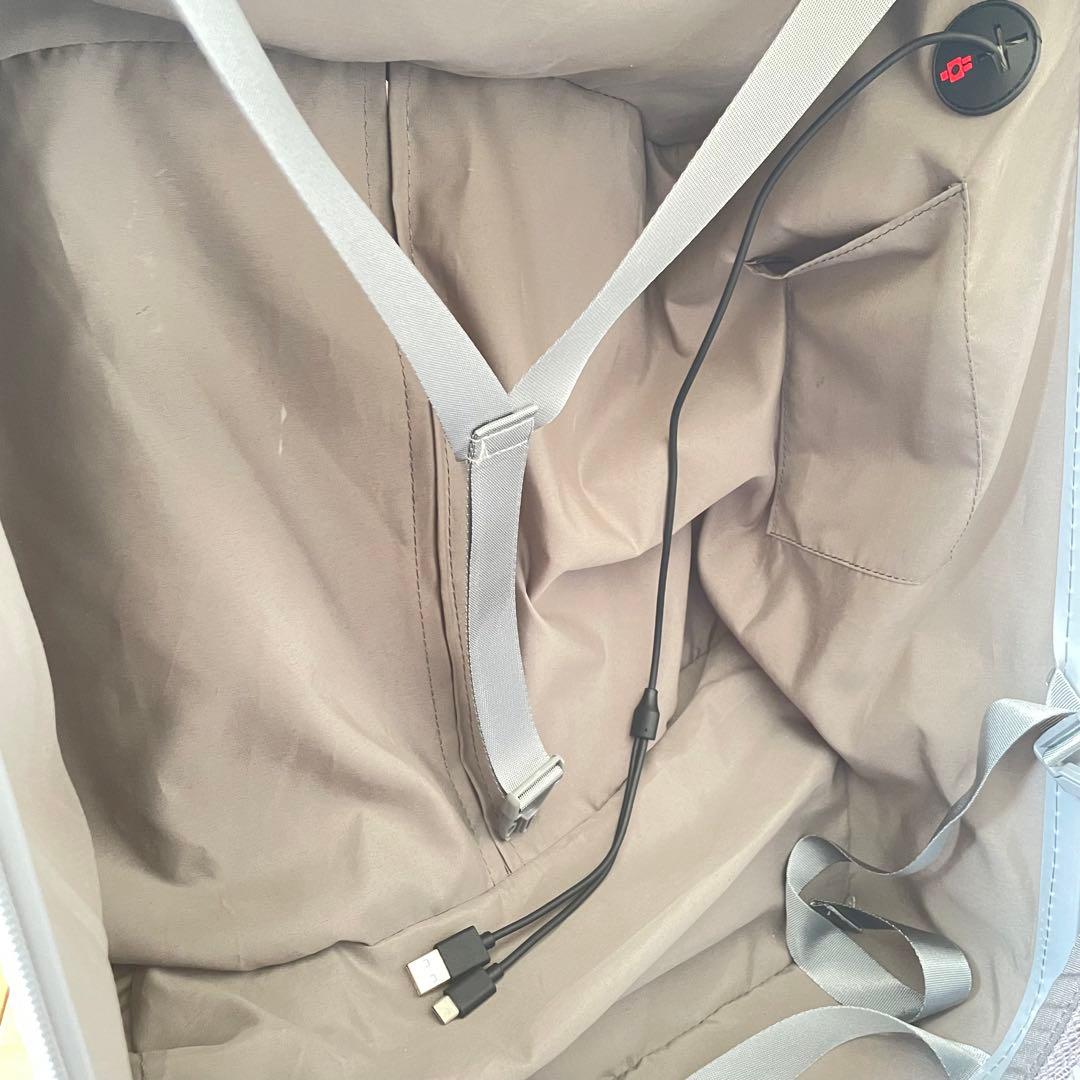 子供用　乗れるスーツケース　キッズ キャリーケース 40L大容量 ブルー