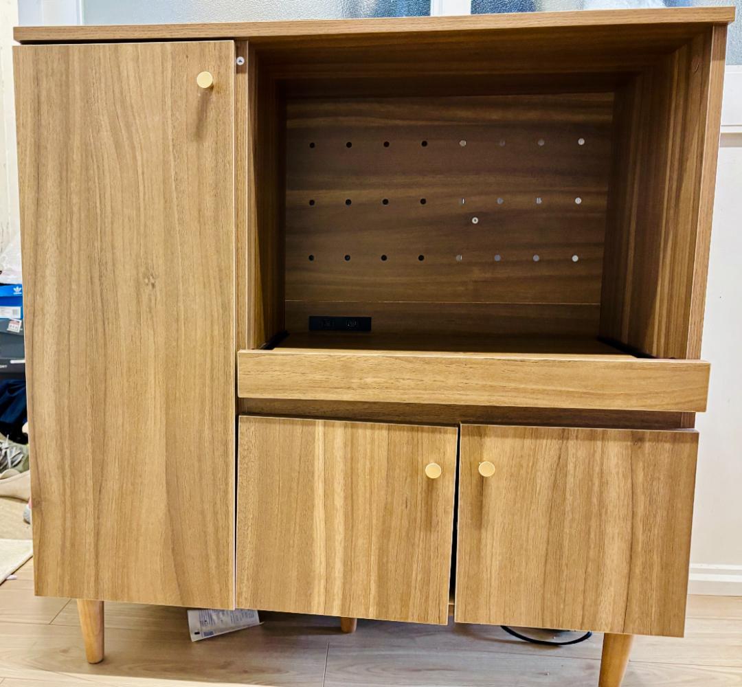 リビンズ キッチンカウンター リュカ【Lucas】前付きレンジ台【YJ】