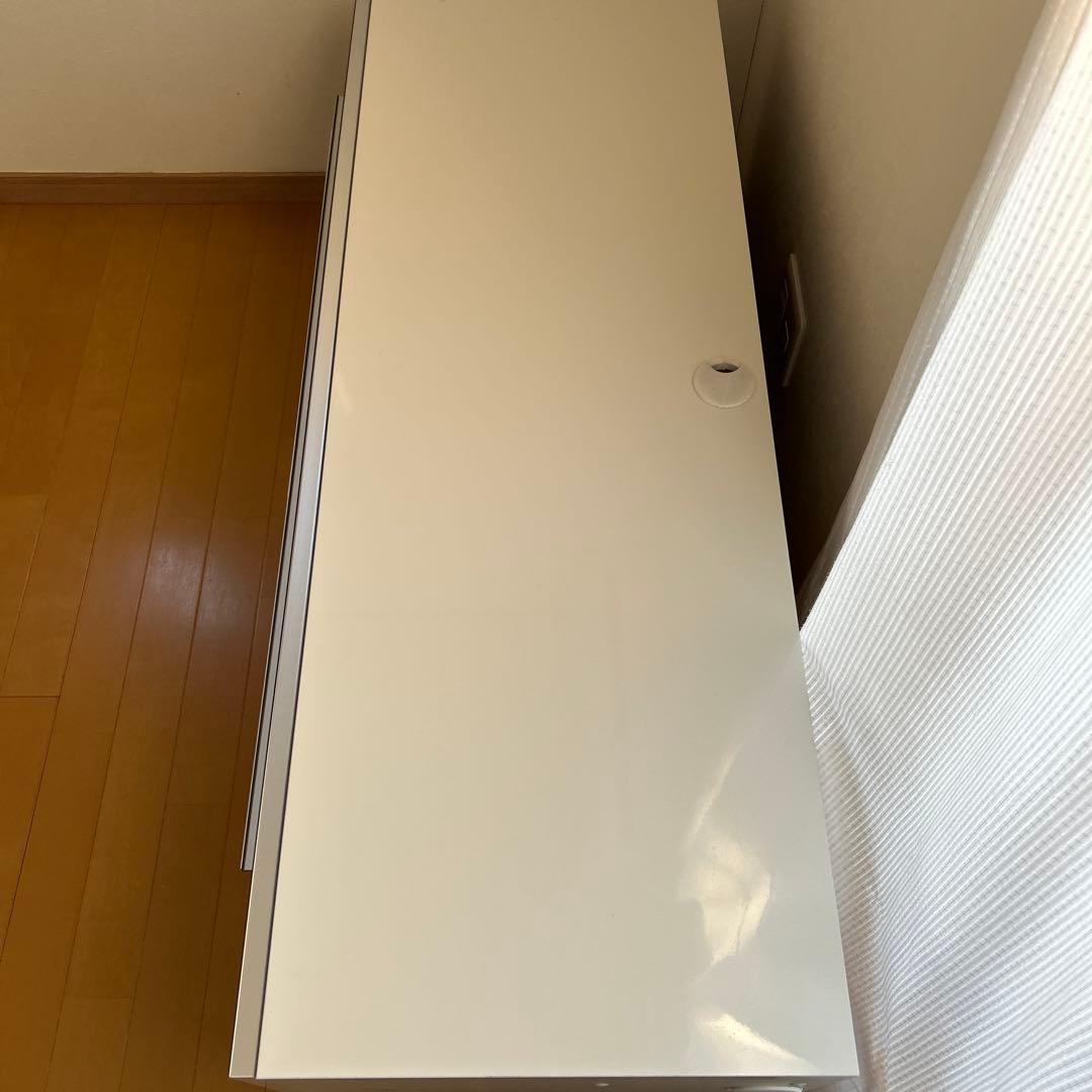 Pamouna テレビボード 120cm幅　パールホワイト