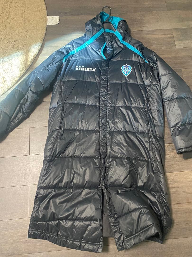 アビスパ福岡　ベンチコート(黒)　Oサイズ