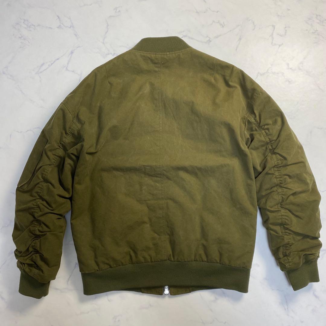 リサウンドクロージング　MA-1 ジャケット　L オリーブグリーン ブルゾン