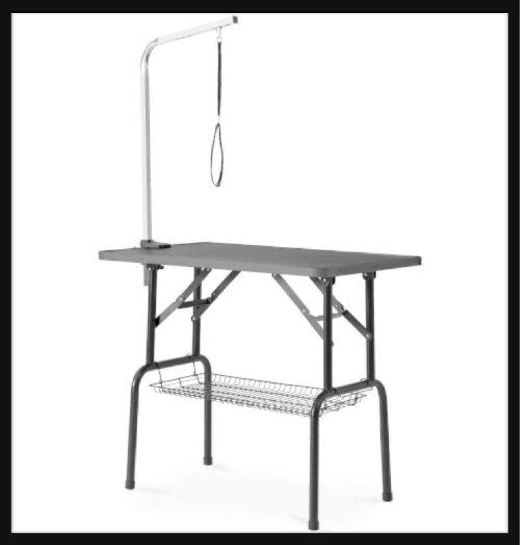 トリミングテーブル　トリミング用品　トリミング台　ブラック　ペット用品　犬用品