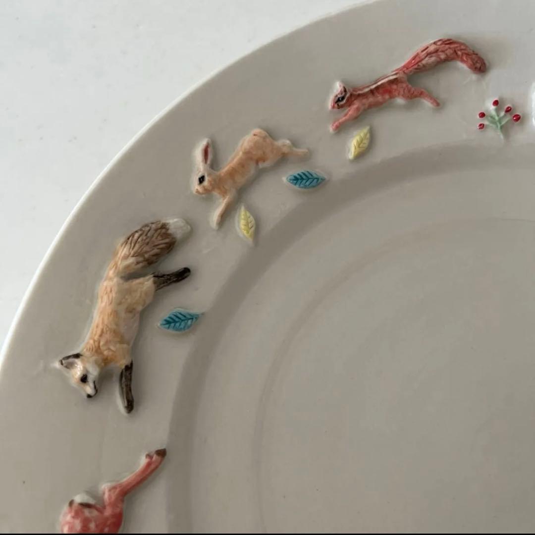 佐々木忍　おさんぽプレート　大皿 プレート