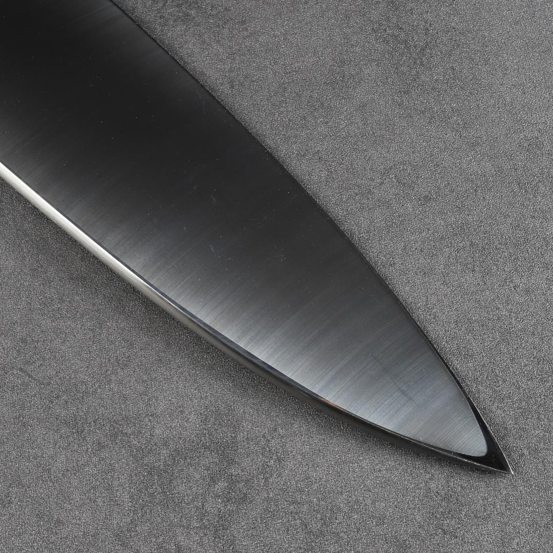 6766 限定セール 大出刃包丁 9寸 刺身包丁 本出刃 黒檀黒水牛角八角柄