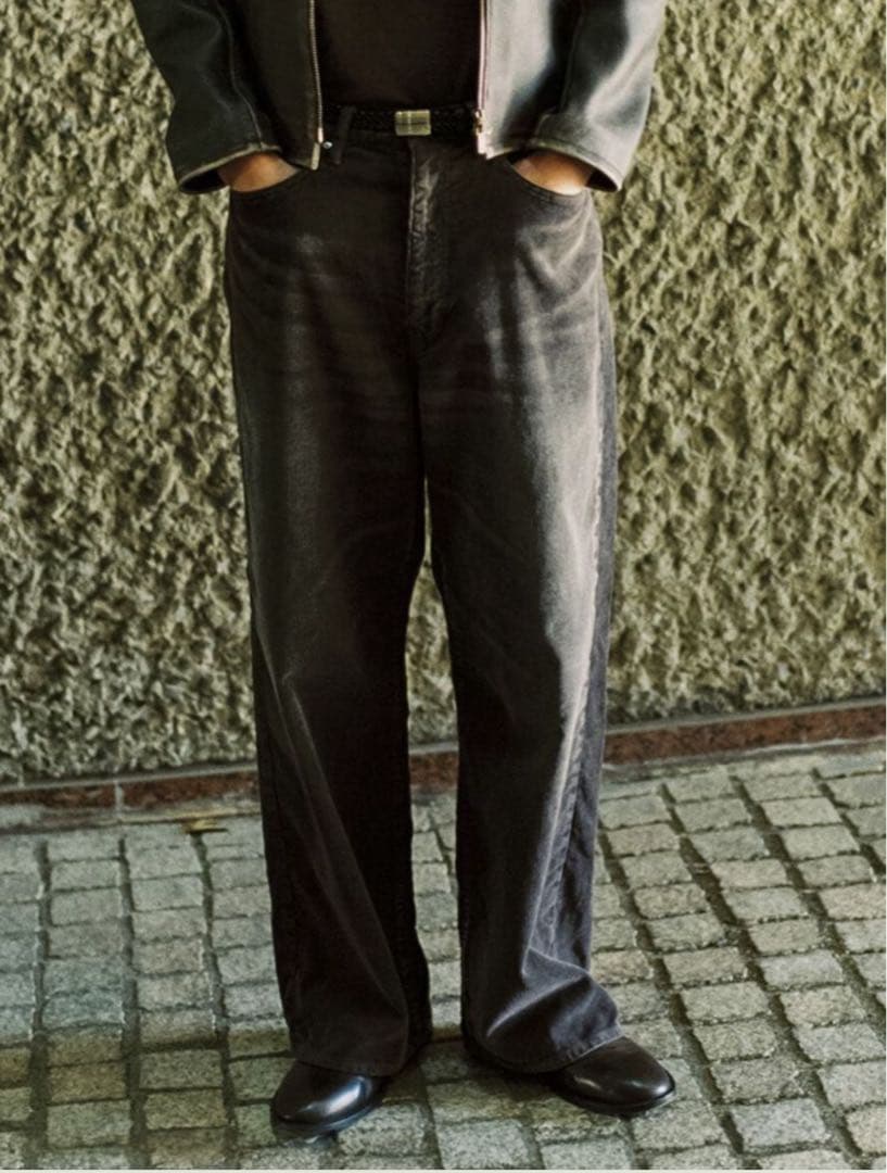 パンツ LIDNM SUNBURN AGED CORDUROY PANTS