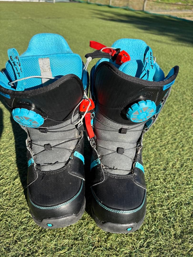 Burton 子ども用スノーボードブーツ ブラック/ブルー