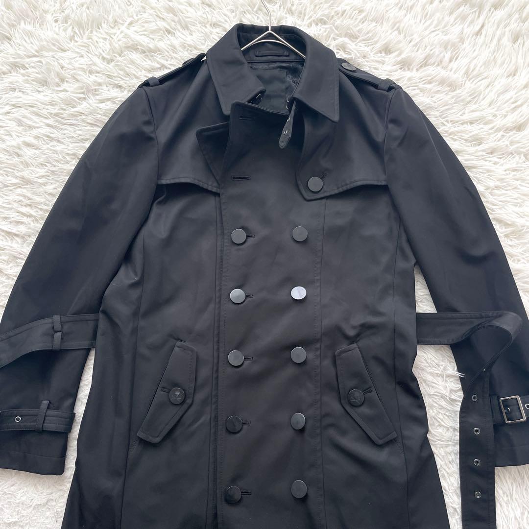 Roen Samantic design ダブル　トレンチ　コート　スカル