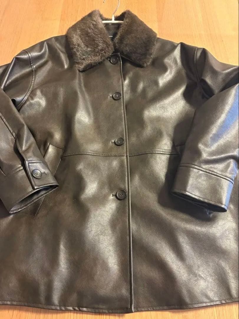 最終値下げJOURNALSTANDERD ウォッシャブルフェイクレザージャケット