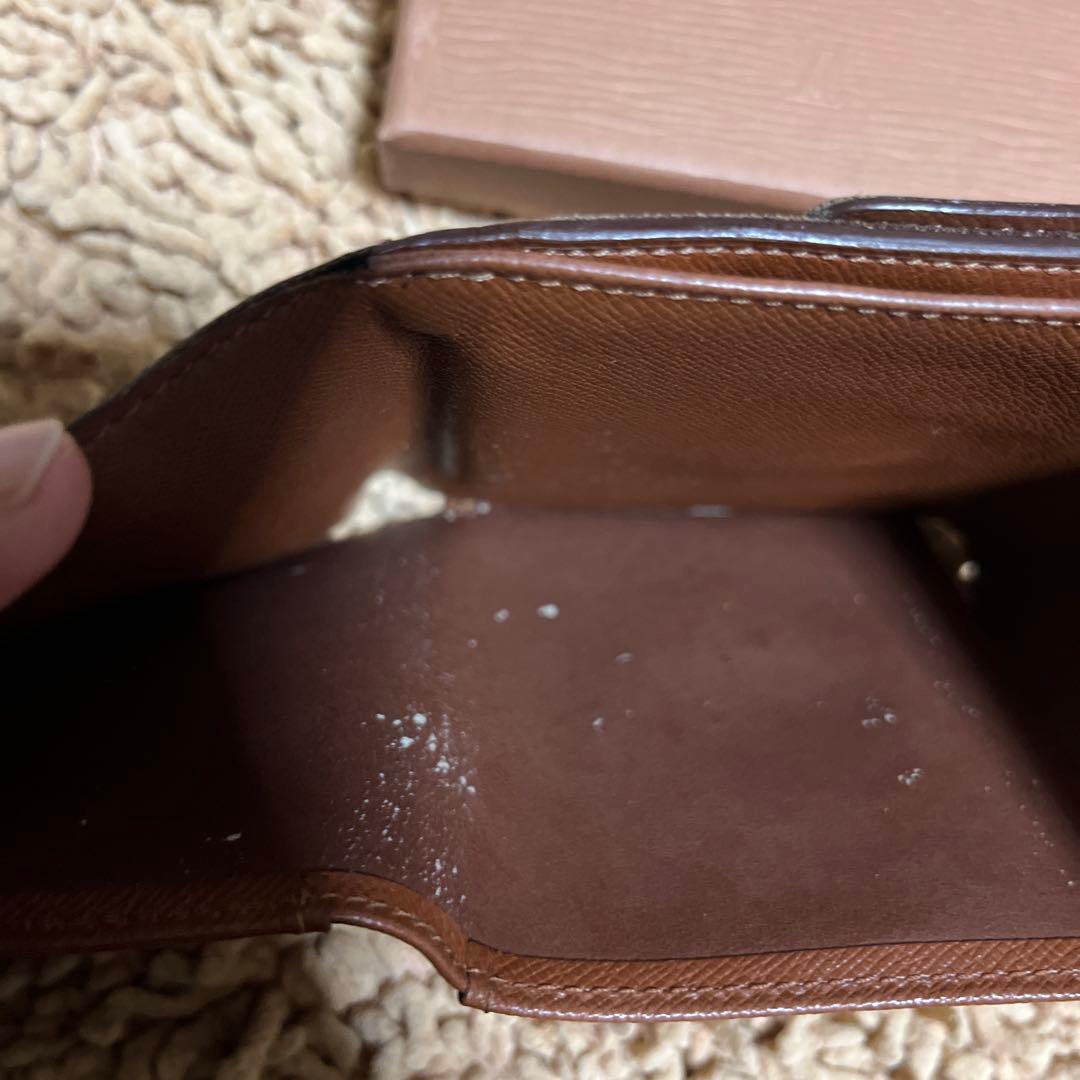 ルイ・ヴィトン　モノグラム　ポルトモネ・ビエ・カルトクレディ　Wホック　三つ折り