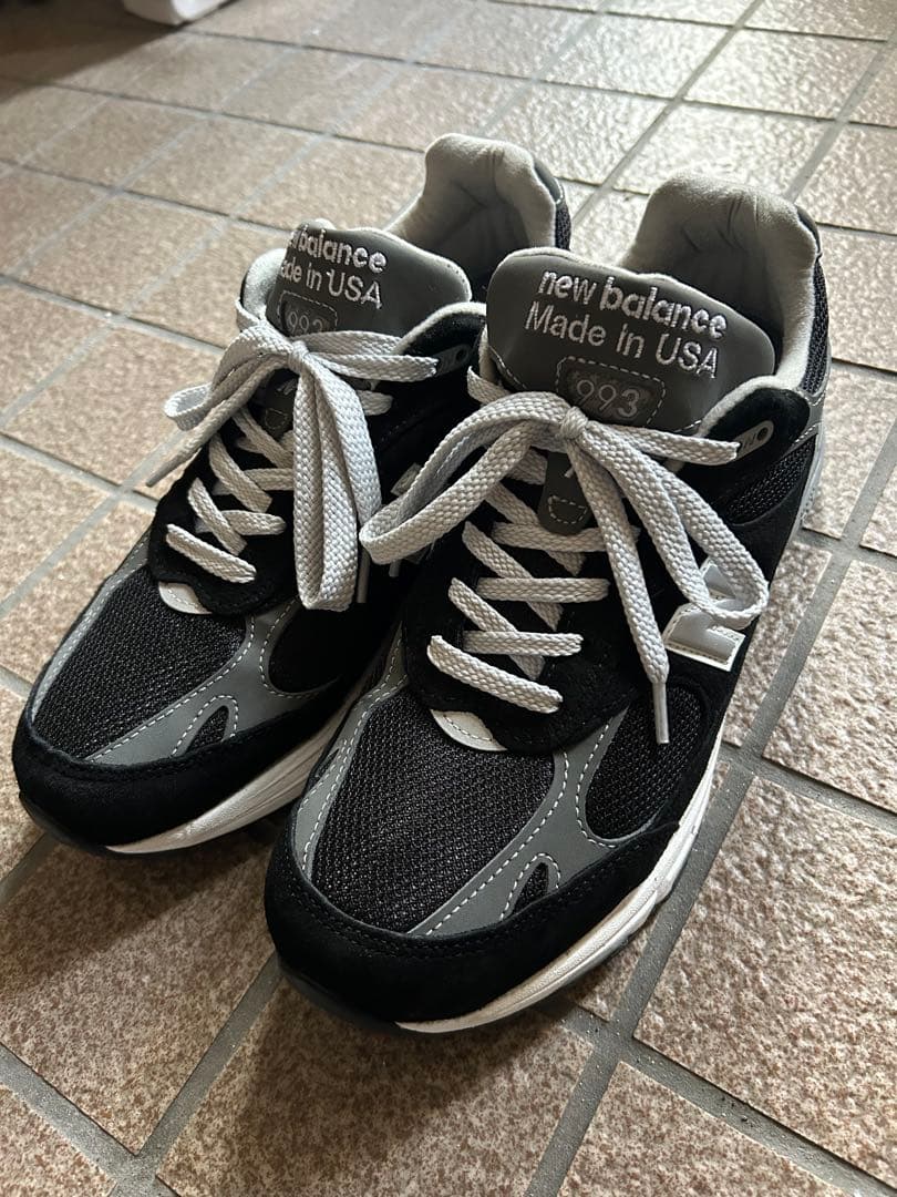 New Balance 993 ブラック/グレー