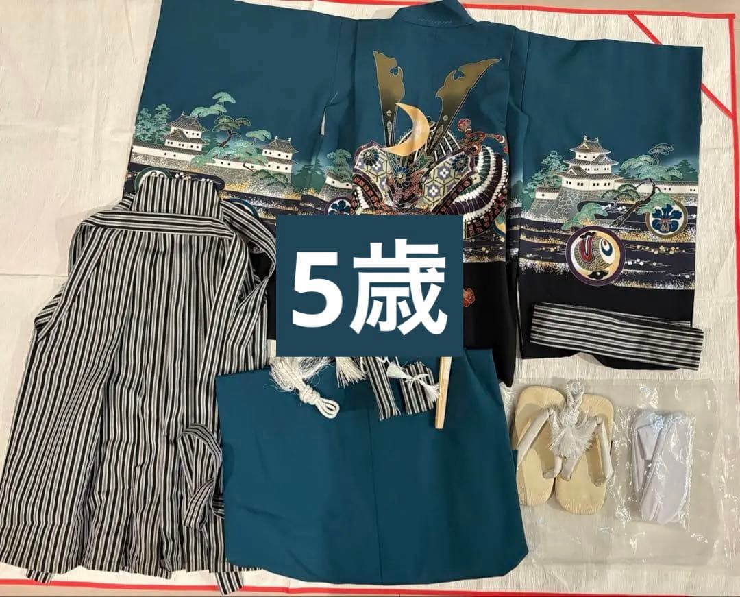 七五三　5歳　男の子　日本製　フルセット