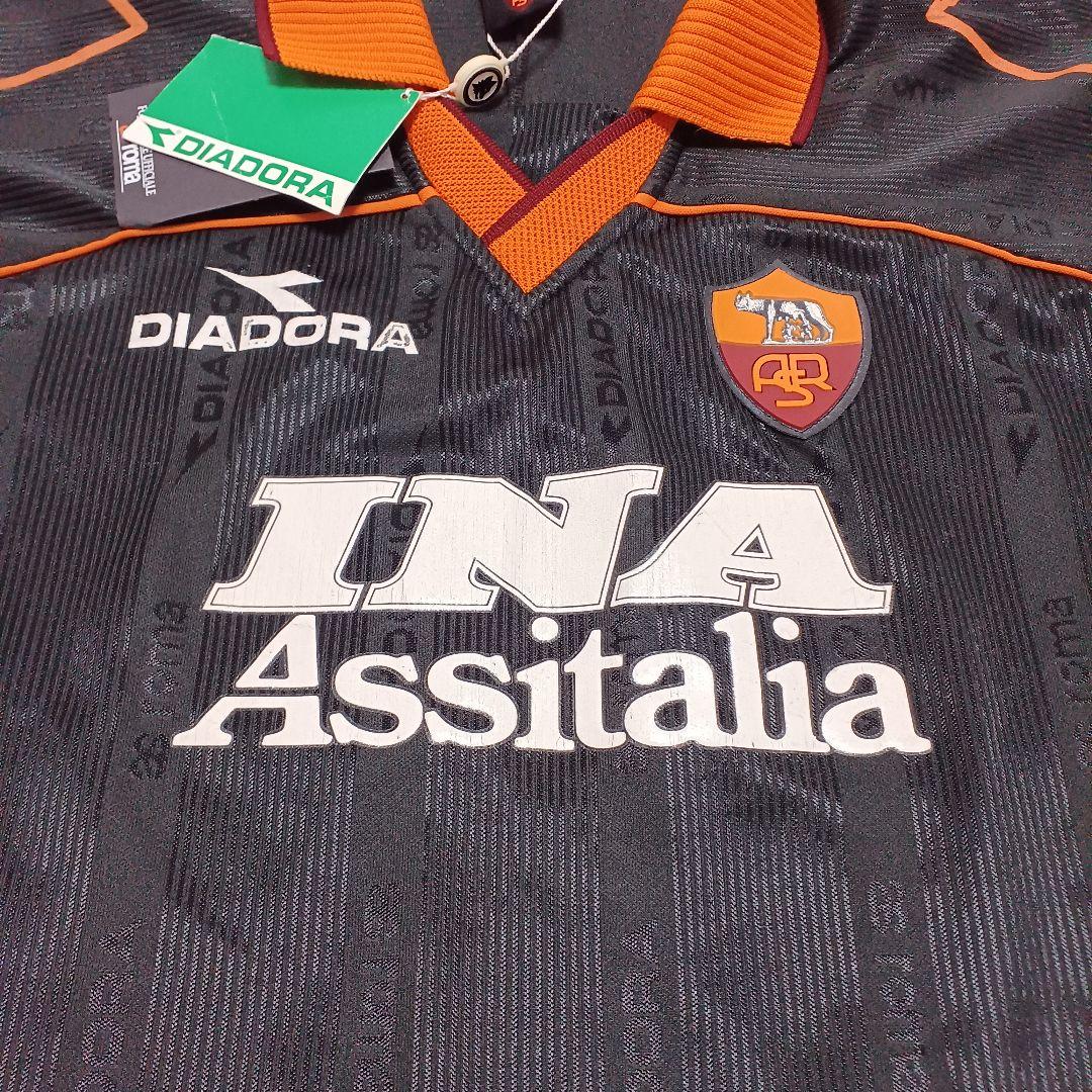 1999 - 00 diadora Roma away 3rd ユニフォーム