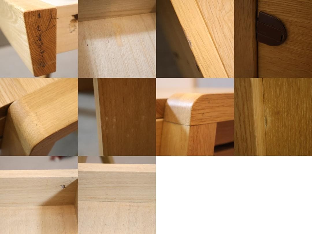 マルニ フレンディ ステップⅡ オーク 学習机 デスク 事務机 パーソナルデスク