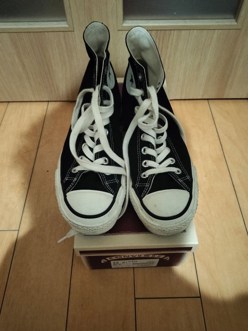 8日までの限定価格　CONVERSE　ハイカット　ブラック