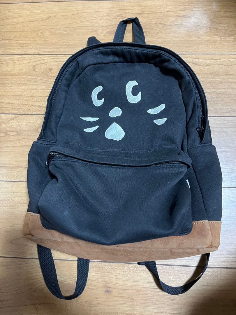 Ne-net ネネット にゃー リュックサック BLACK