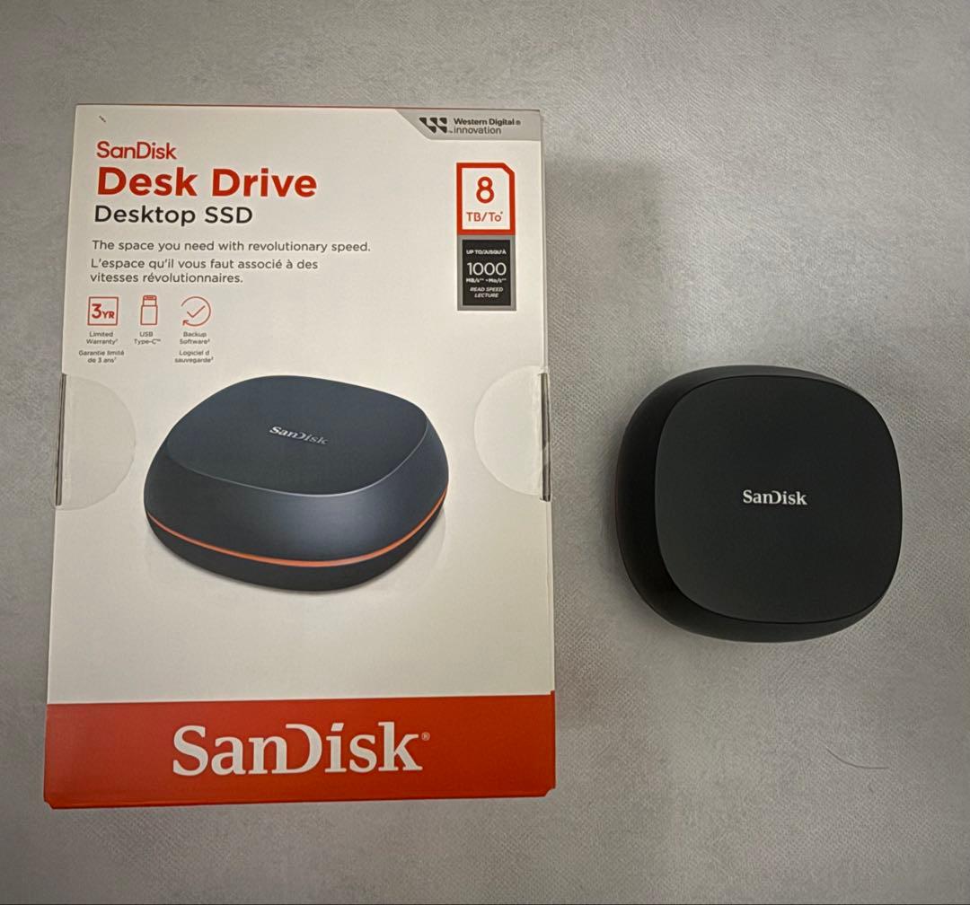 SanDisk SSD 外付け 8TB USB 3.2 Gen 2x1